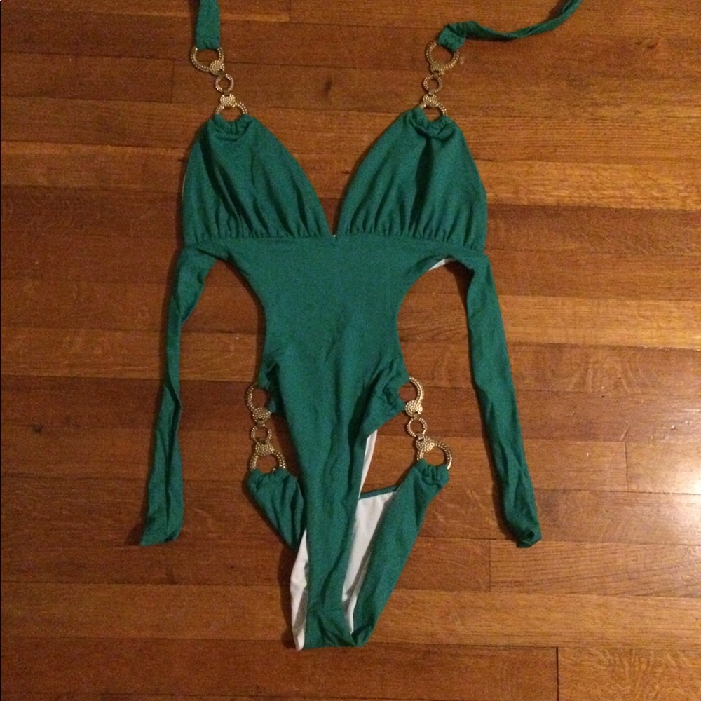 Yandy Green Bathing Suit Size L